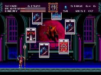 une photo d'Ã©cran de Castlevania - The New Generation sur Sega Megadrive